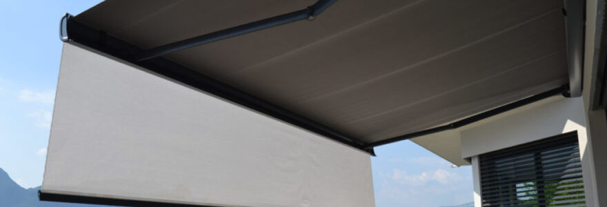 store banne motorisé