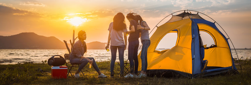 Camping en famille